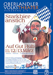 Plakat: Starkbieranstich 2016