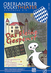 Plakat: Das kleine Gespenst 2015