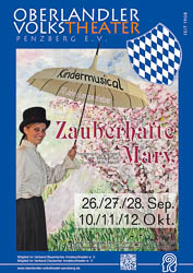 Plakat: Zauberhafte Mary 2014