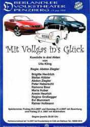 Plakat Mit Vollgas ins Glück © OVTP