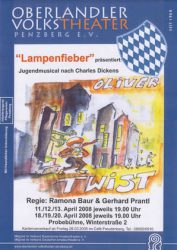 Plakat: Oliver Twist © OVTP / Zeichnung: ph