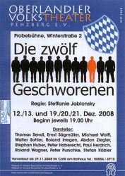 Plakat: Die zwölf Geschworenen © OVTP