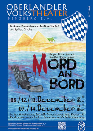 Plakat Mord an Bord © OVTP / gp, S. Weininger (Bild)