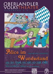 Plakat zu Alice im Wunderland © OVTP / gp, Laura Bartl