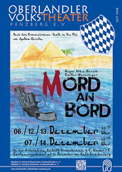 Plakat: Mord an Bord 2014