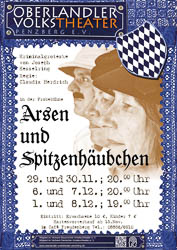 Plakat: Arsen und Spitzenhäubchen 2012/13