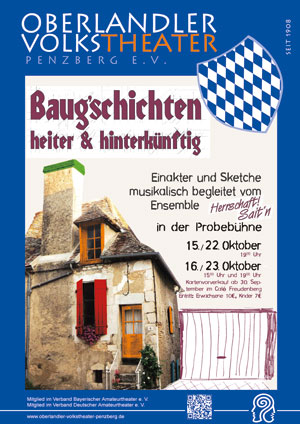 Plakat Baugschichten © OVTP / gp; Photo: ph