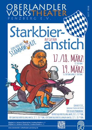 Plakat Stakrbieranstich 2017 © OVTP / gp; Zeichnung: F. Born