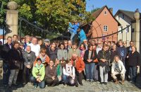 Gruppenbild bei der EKU Brauerei © Allnoch / OVTP