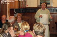 Bei der Bierprobe mit interessanten Biergeschichten in den Gewölben der EKU-Brauerei © G. Prantl / OVTP