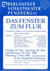 Das Fenster zum Flur - Plakat