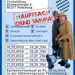 Plakat Hauptsach g'sund samma! © G. Prantl /OVTP