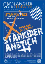 Plakat Starkbier 2020